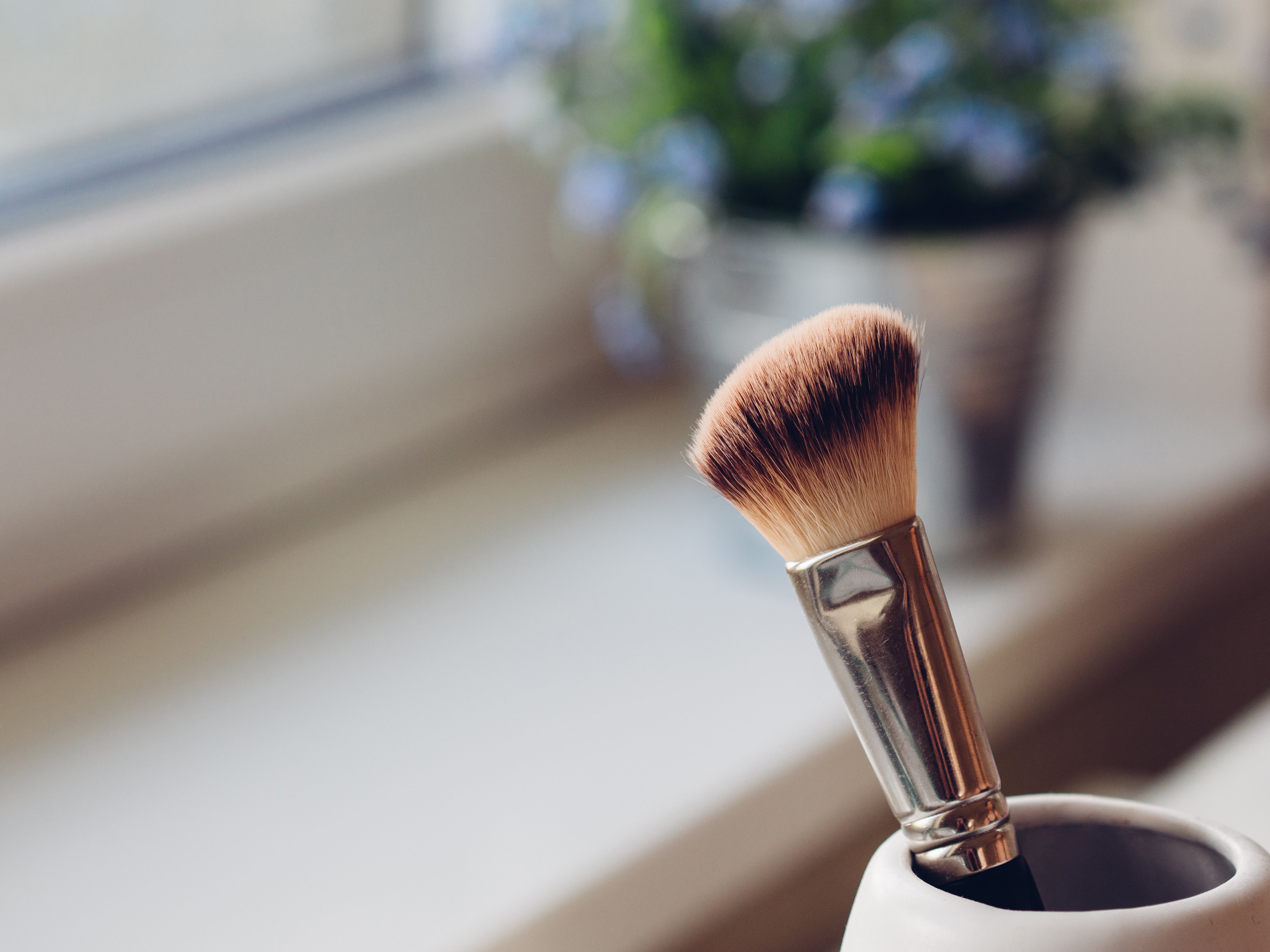 Dirty makeup sponge