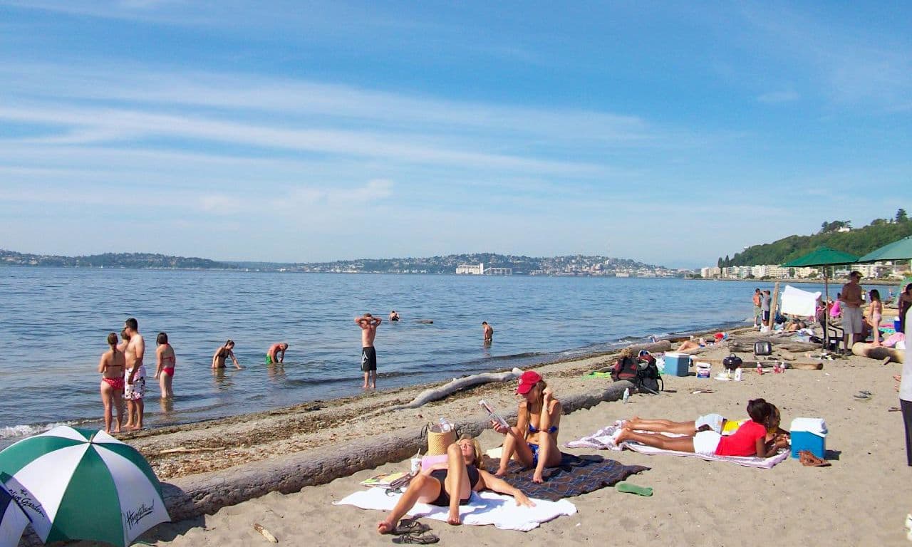 Alki Beach Seattle Washington