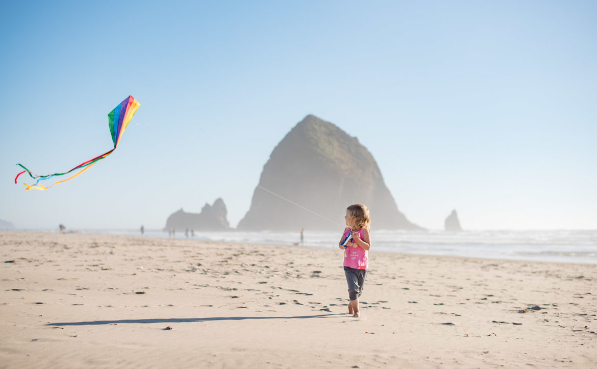 Kite Flying Oregon Coast