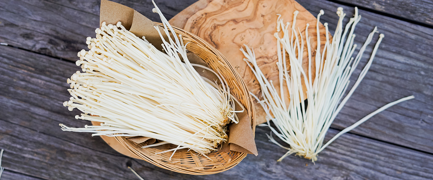 Enoki Mushrooms