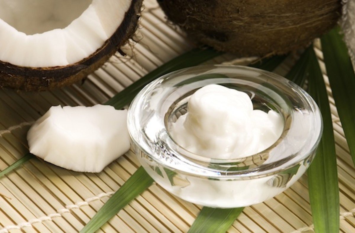 Oil Pulling White Teeth