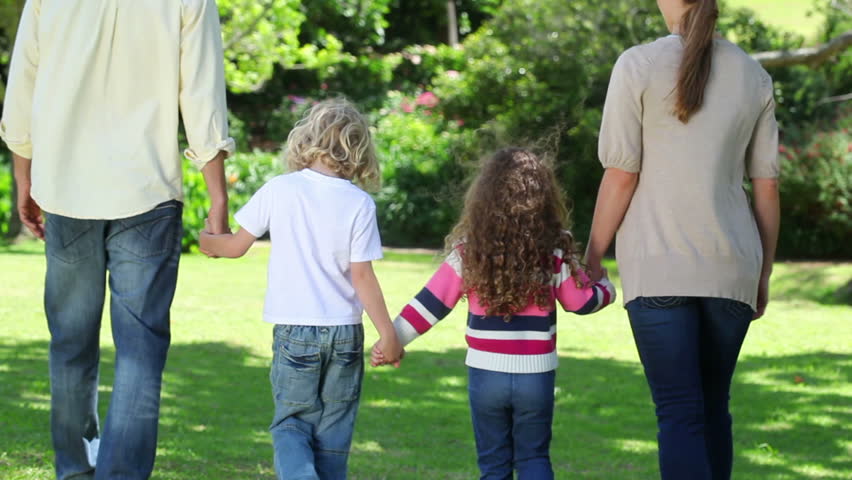 Family Walking Exercise