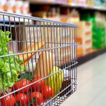 Healthy Food In Shopping Cart