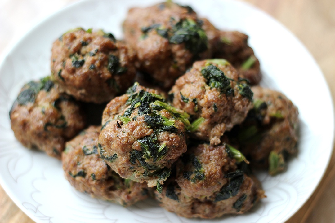 Chicken Kale Meatballs