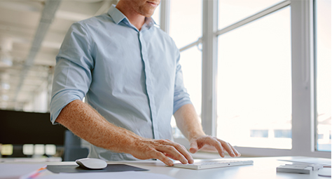 Standing Desk Exercise
