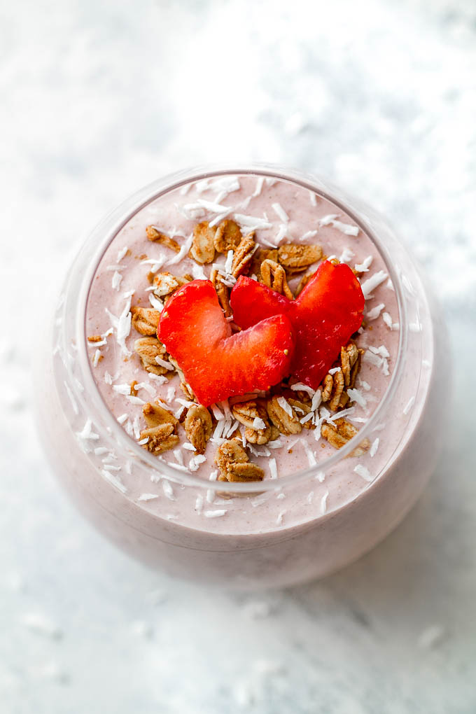 Strawberry & Oatmeal Shake