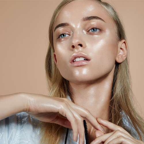 Glossy Skin Makeup 2019
