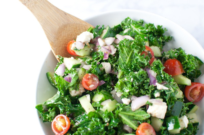 Greek Kale Salad