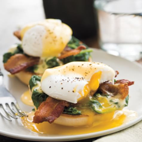 Kale Eggs Benedict