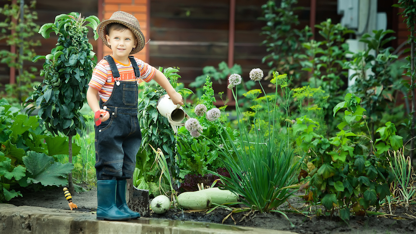 Family Gardening Fitness
