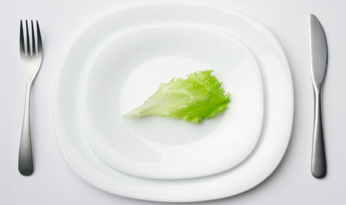 Small Balanced Food Portions
