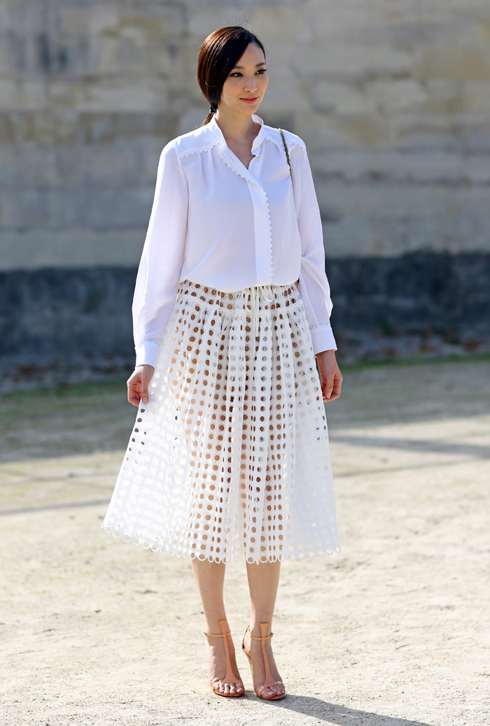 White Skirt
