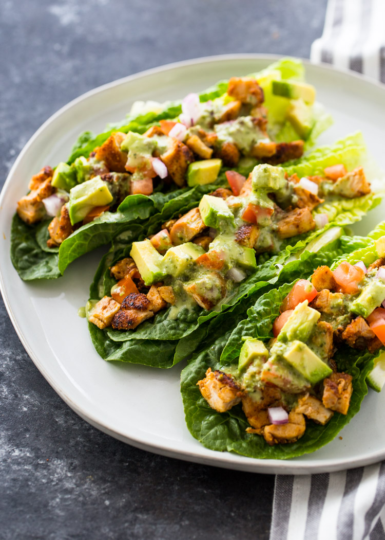 Paleo Chicken Taco