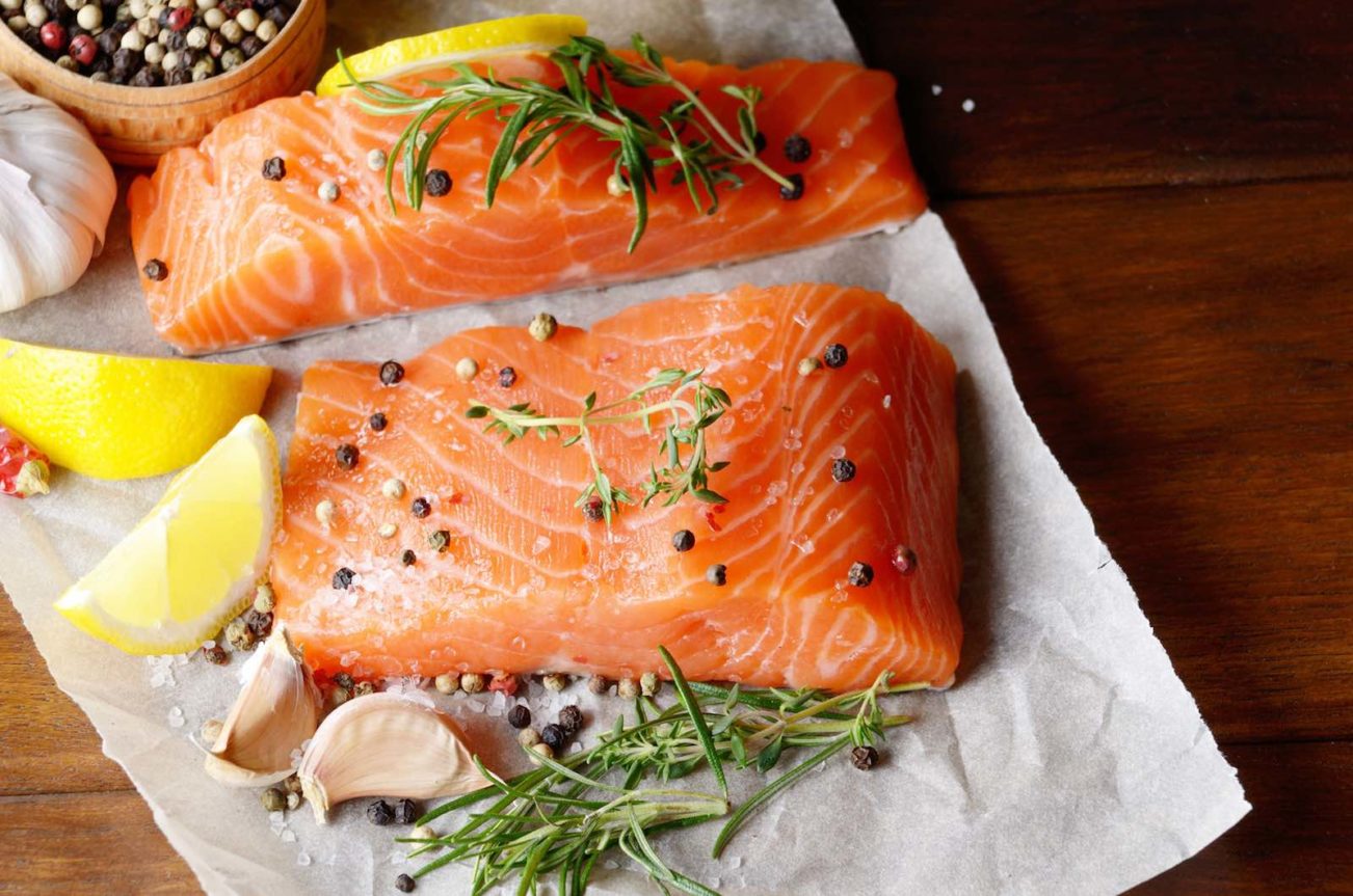Salmon Protein Muscle