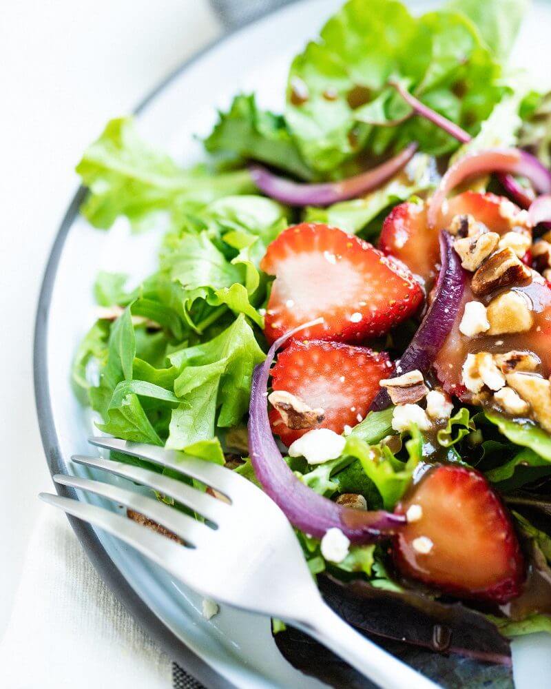 Boston Lettuce Strawberry Salad