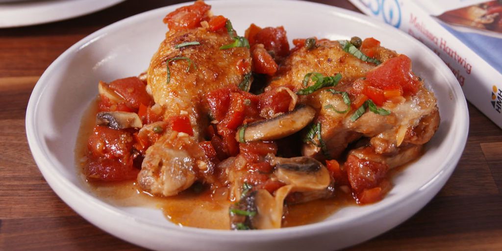 Paleo Chicken Cacciatore