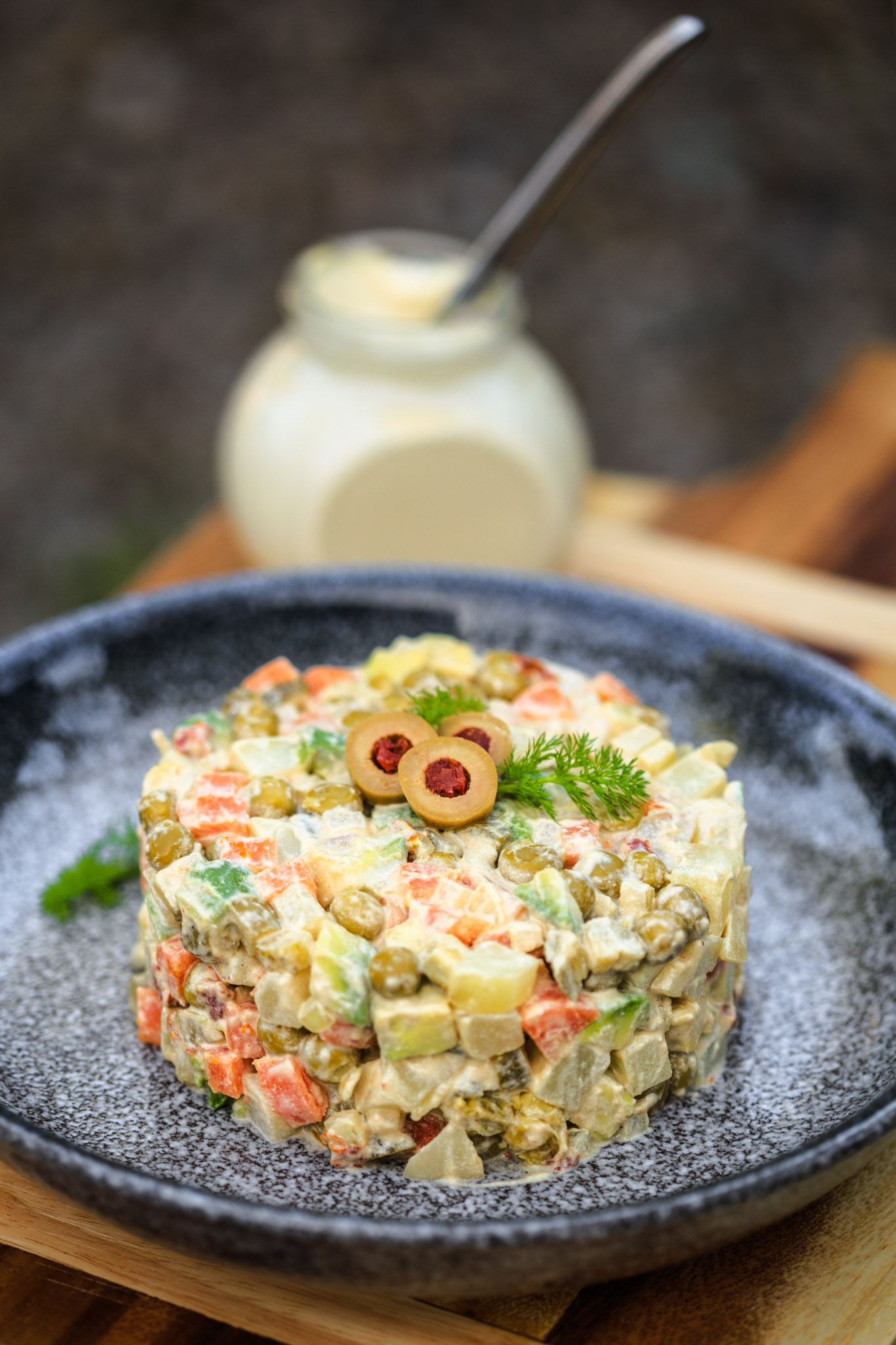 Traditional Olivier Salad