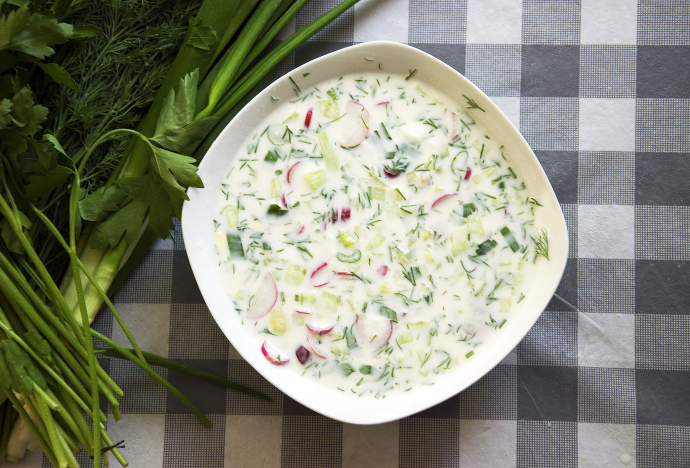 Okroshka Russian Soup