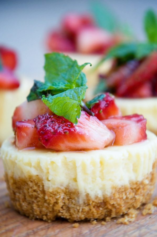 Strawberry cheesecake