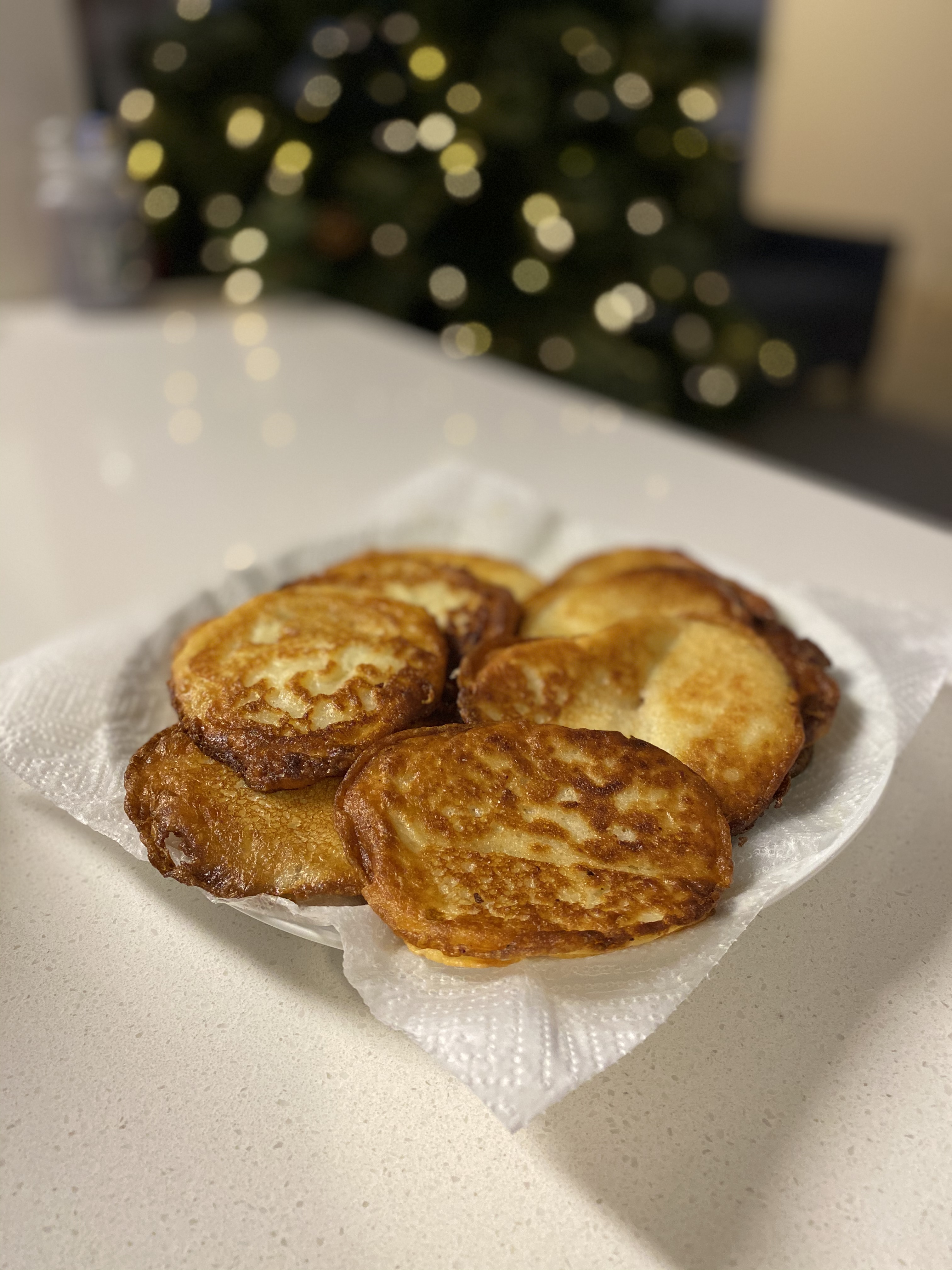 Russian pancakes oladi