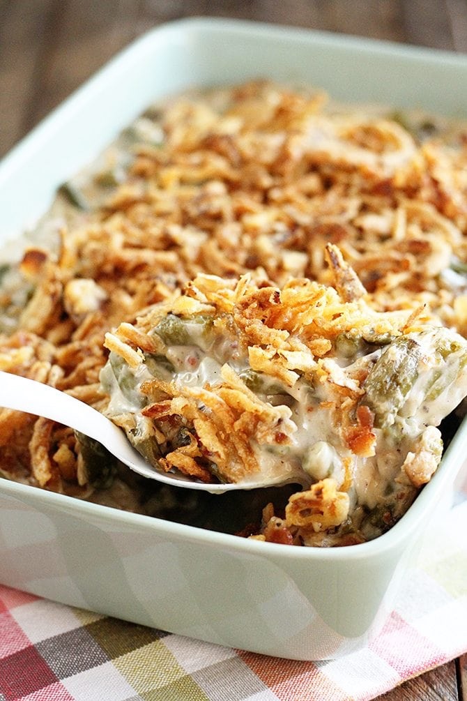 Green bean casserole recipe