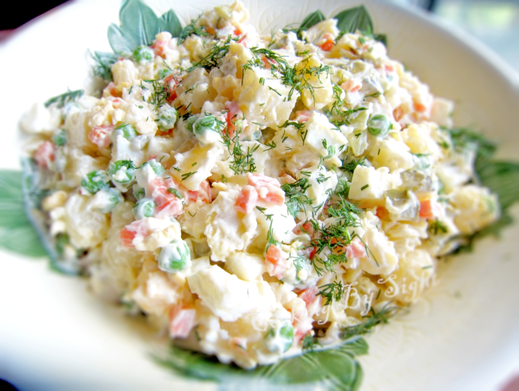 Olivier salad Russian