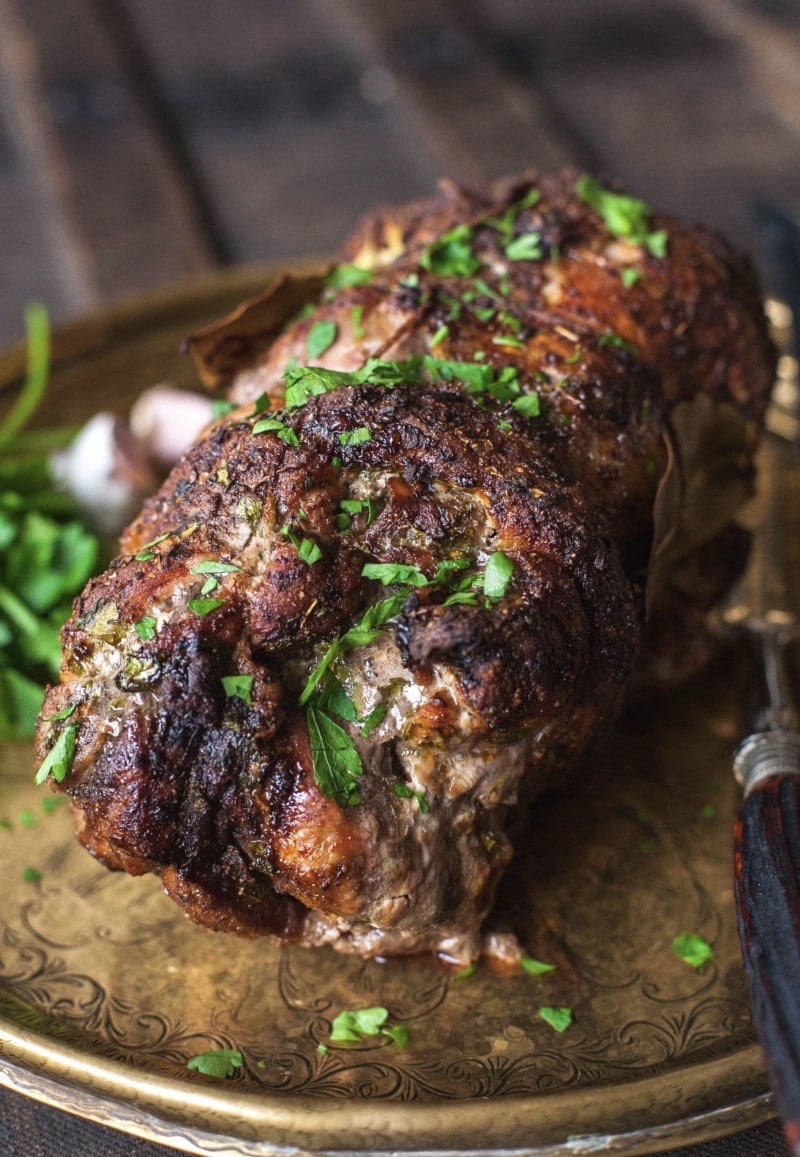Russian roasted pork