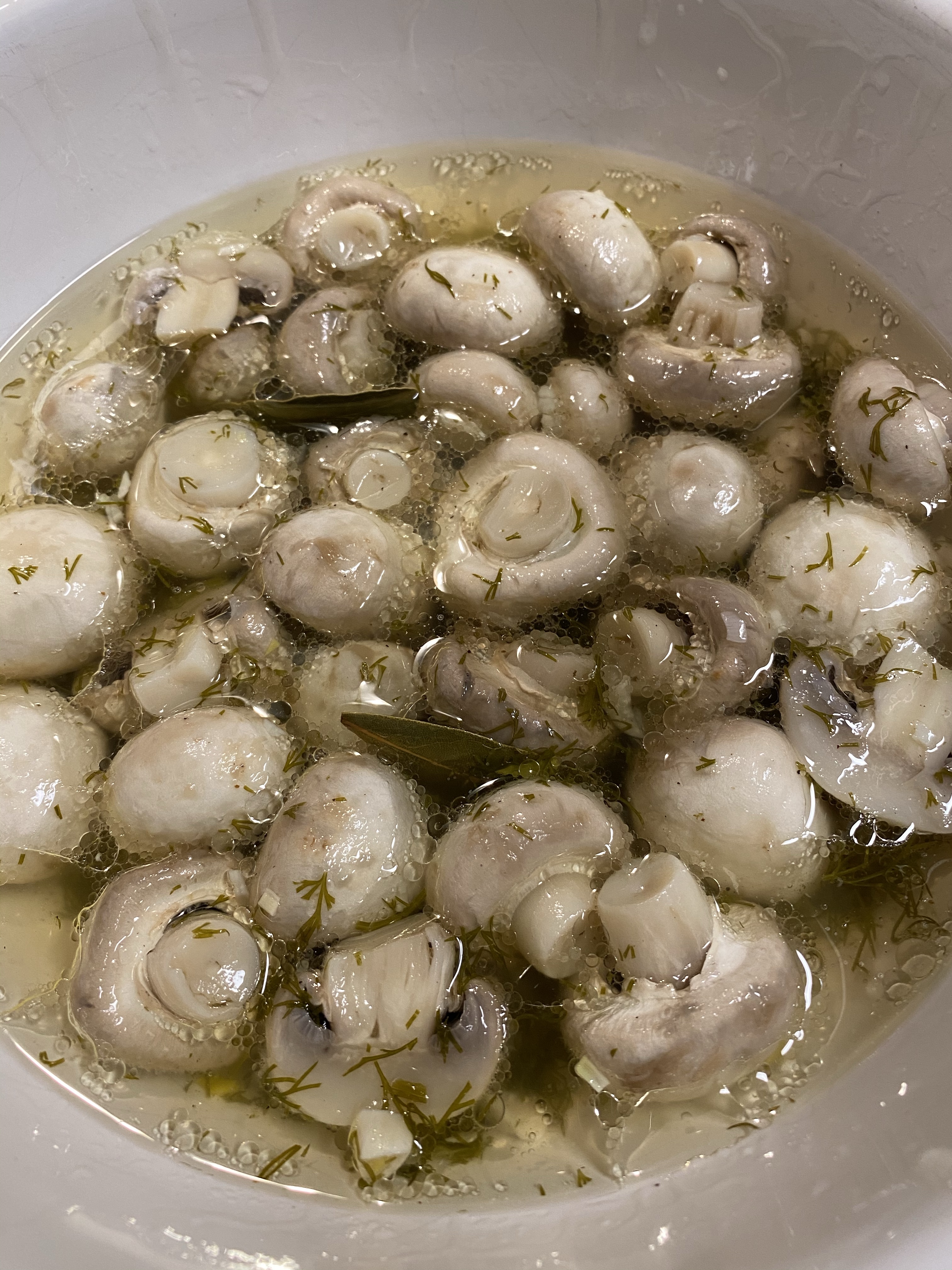 Easy marinated mushrooms recipe