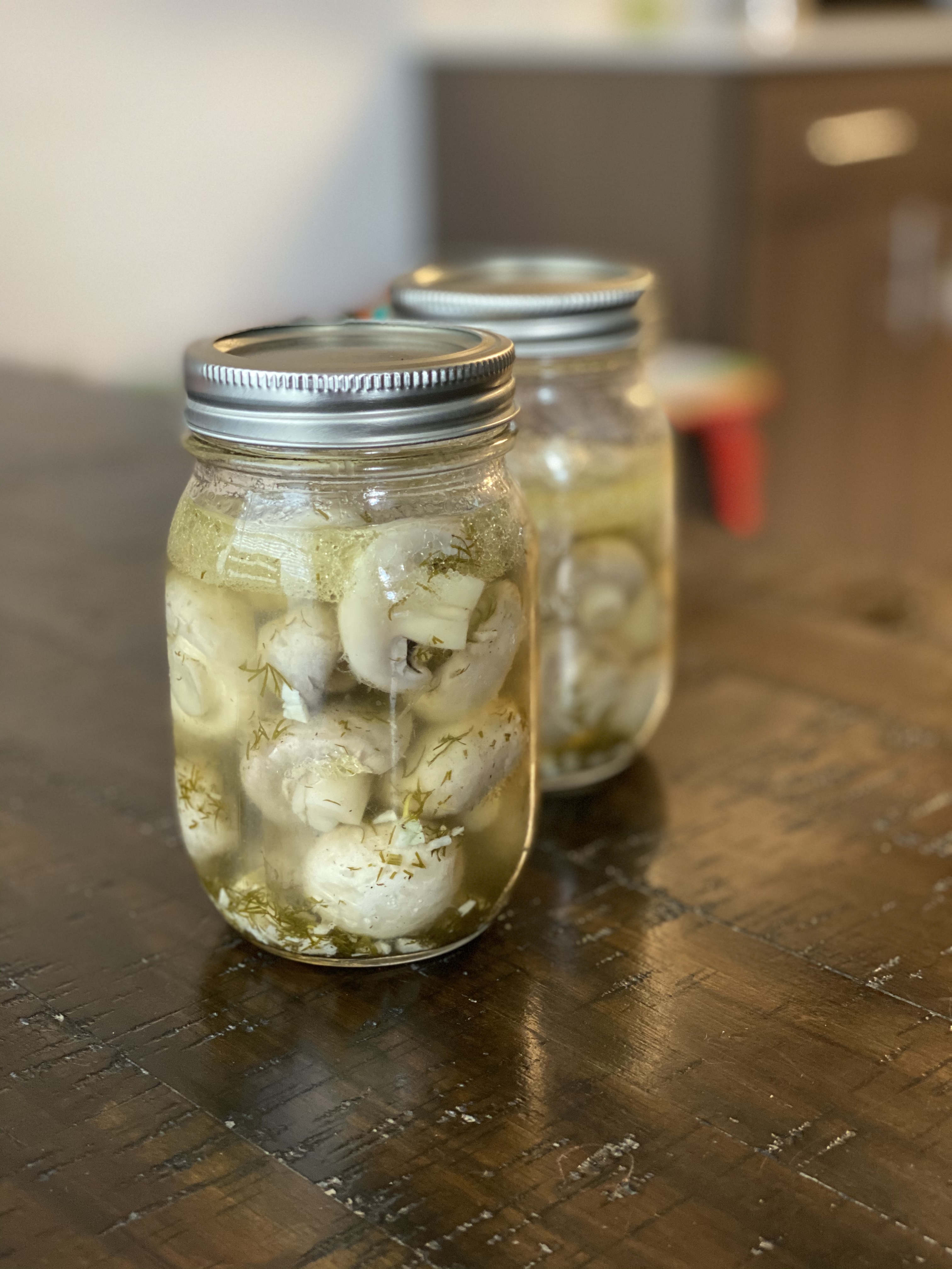 Easy marinated Russian mushrooms