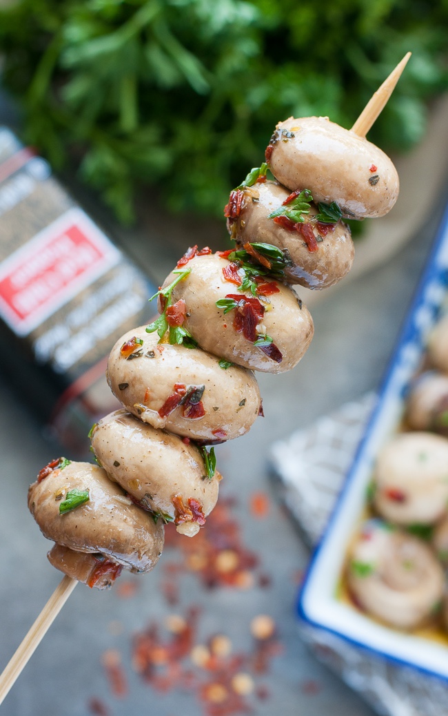 Easy marinated mushrooms recipe
