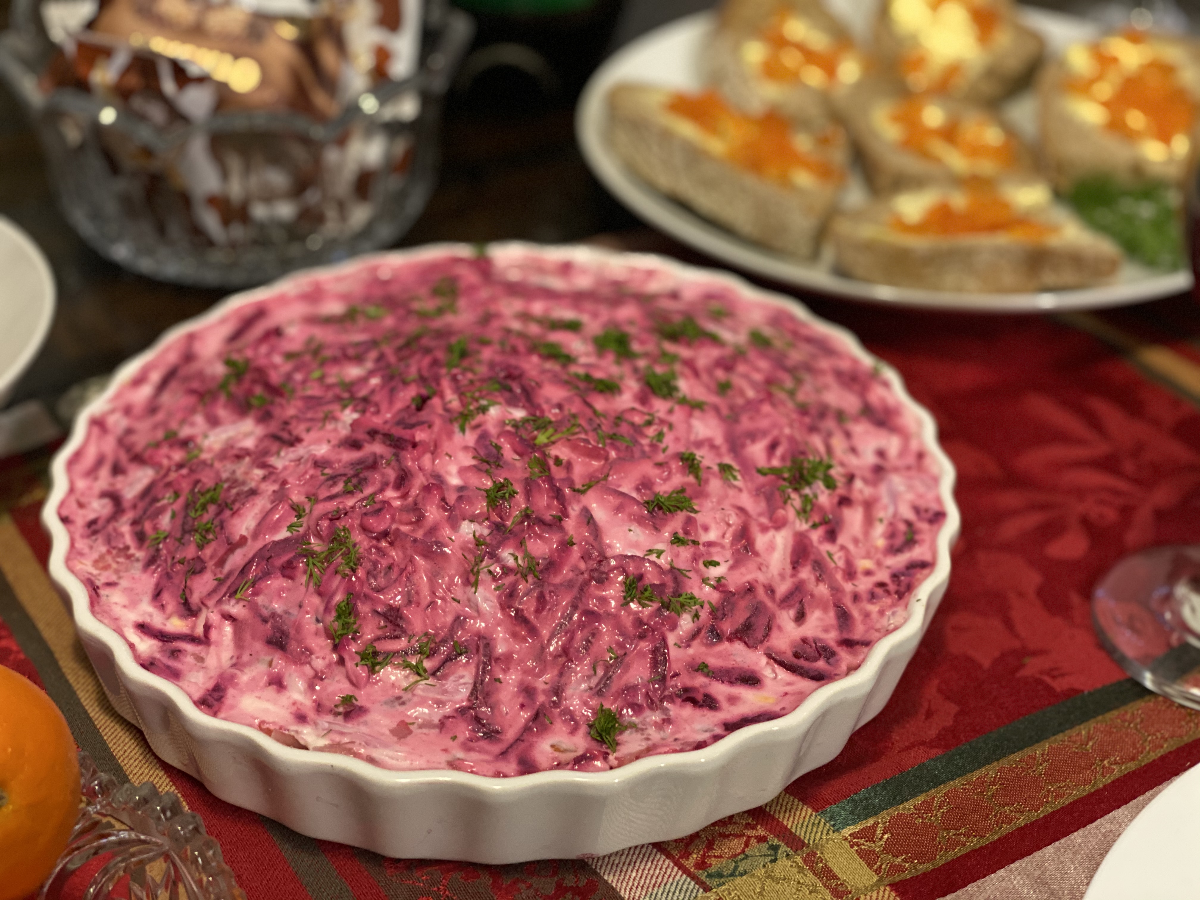 Herring under fur coat salad recipe