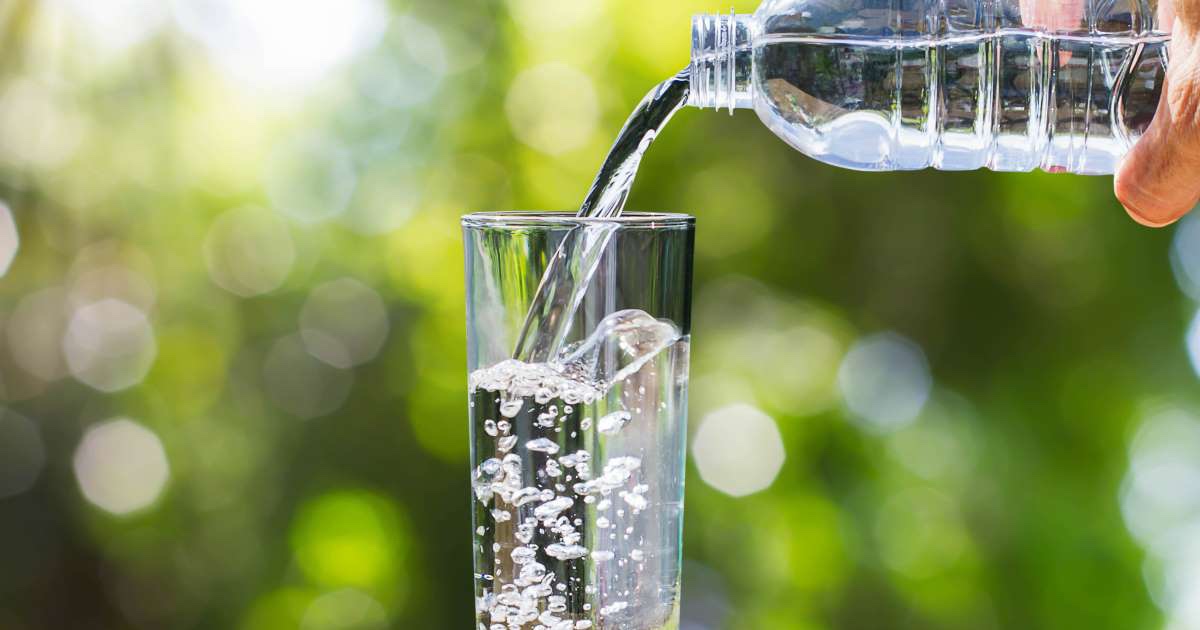 Drink hydrate water glowing skin 