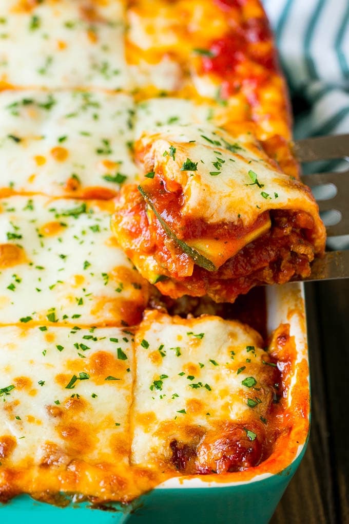 Zucchini lasagna recipe