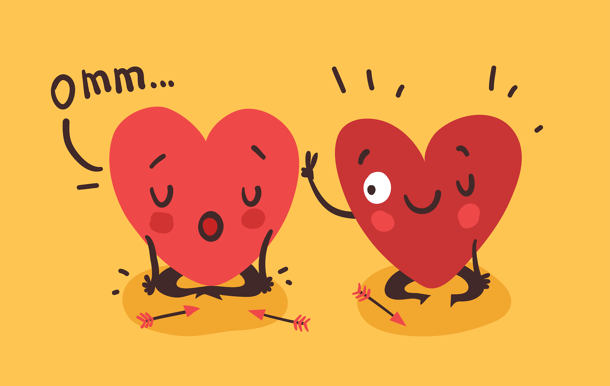 Stress heart health