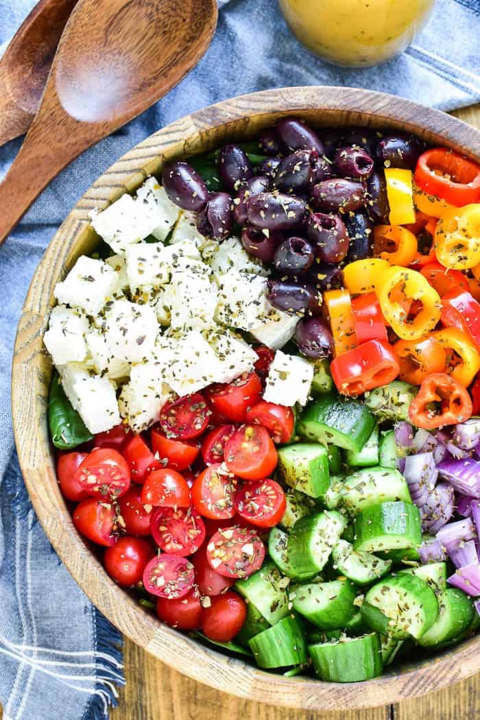 Authentic Greek salad 