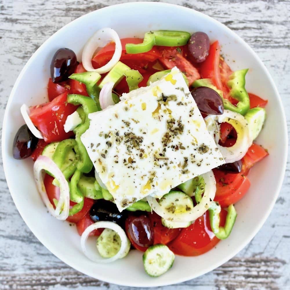Authentic Greek salad