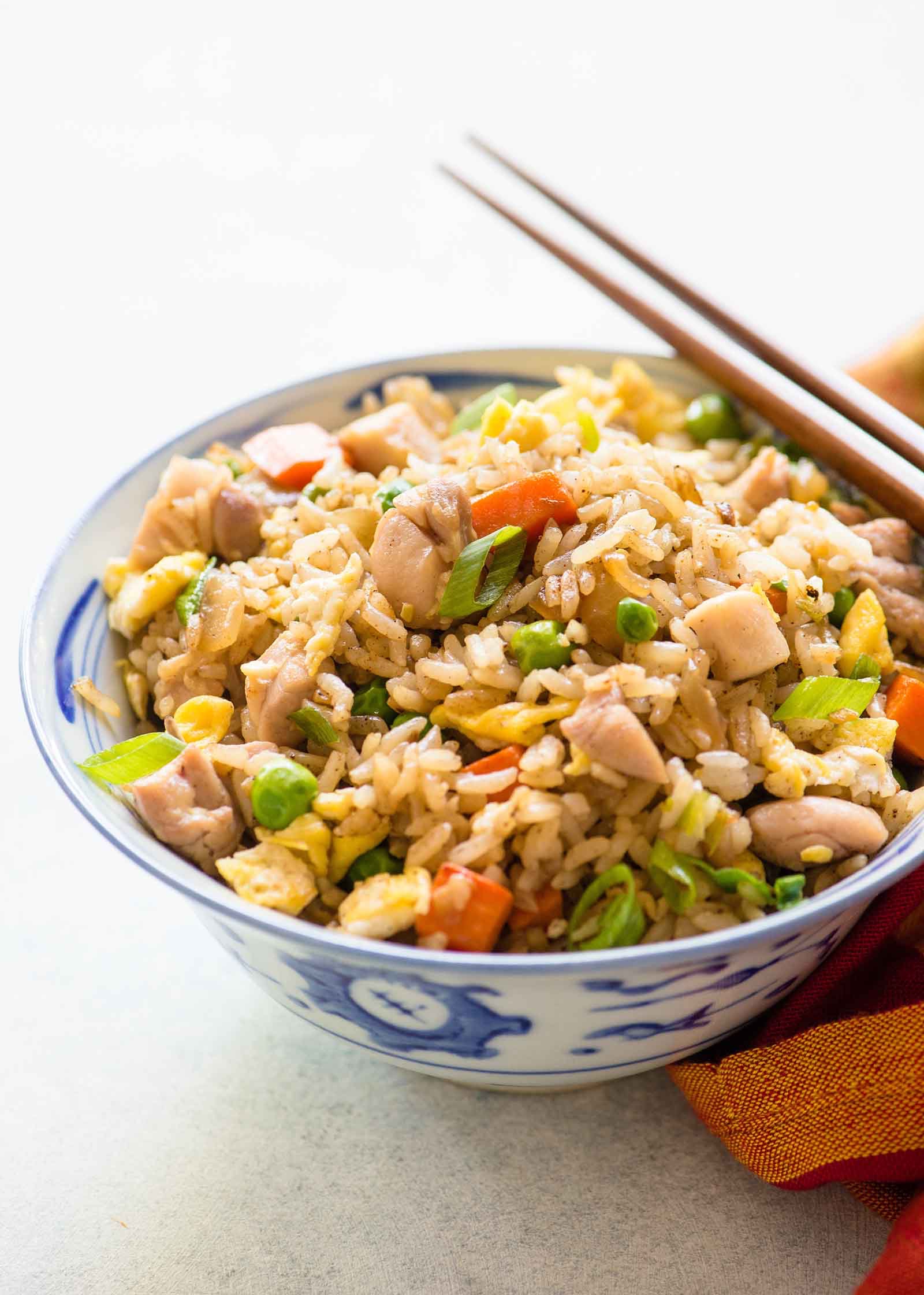 Chicken fried rice easy simple recipe