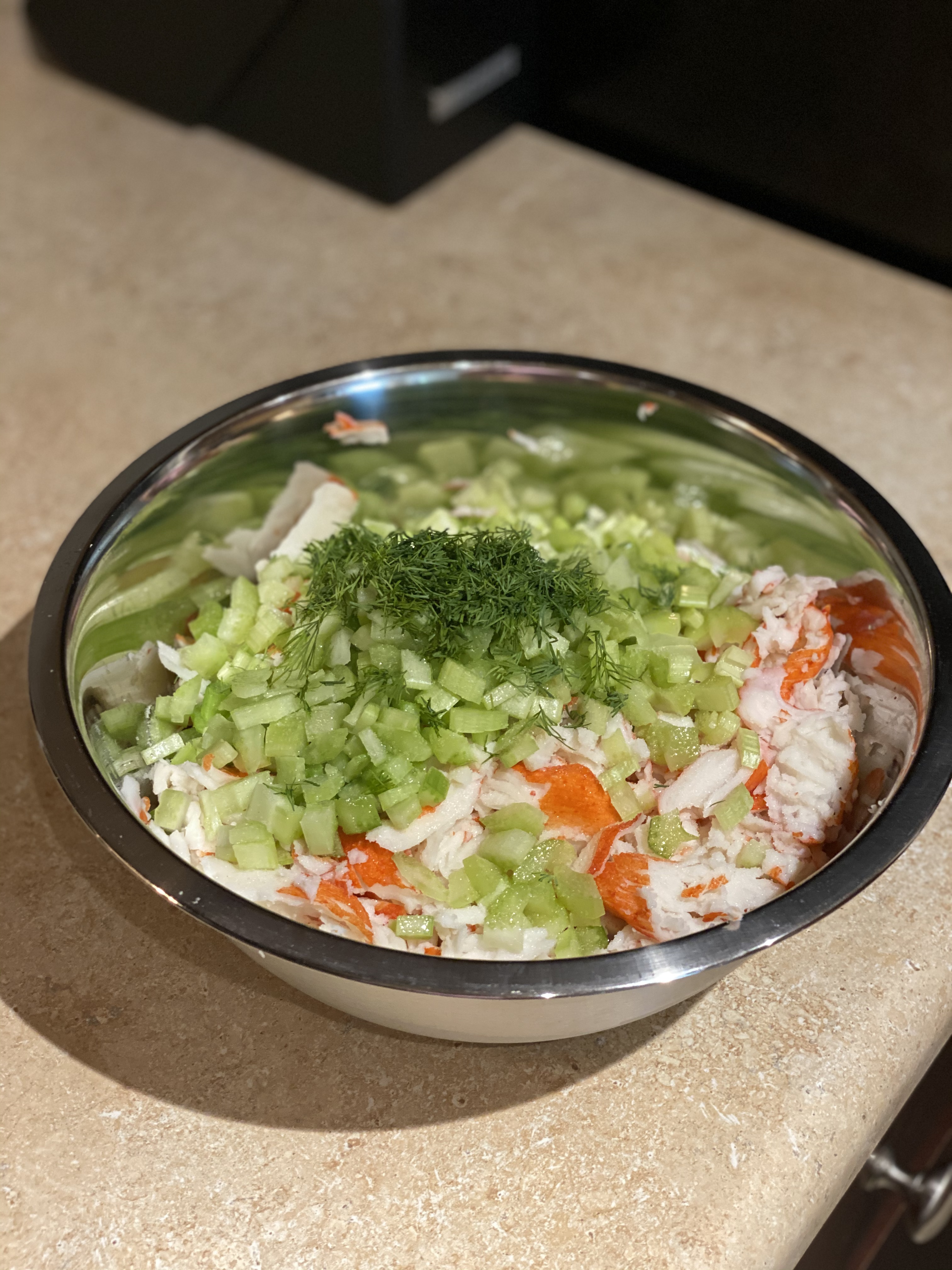 Easy crab salad recipe