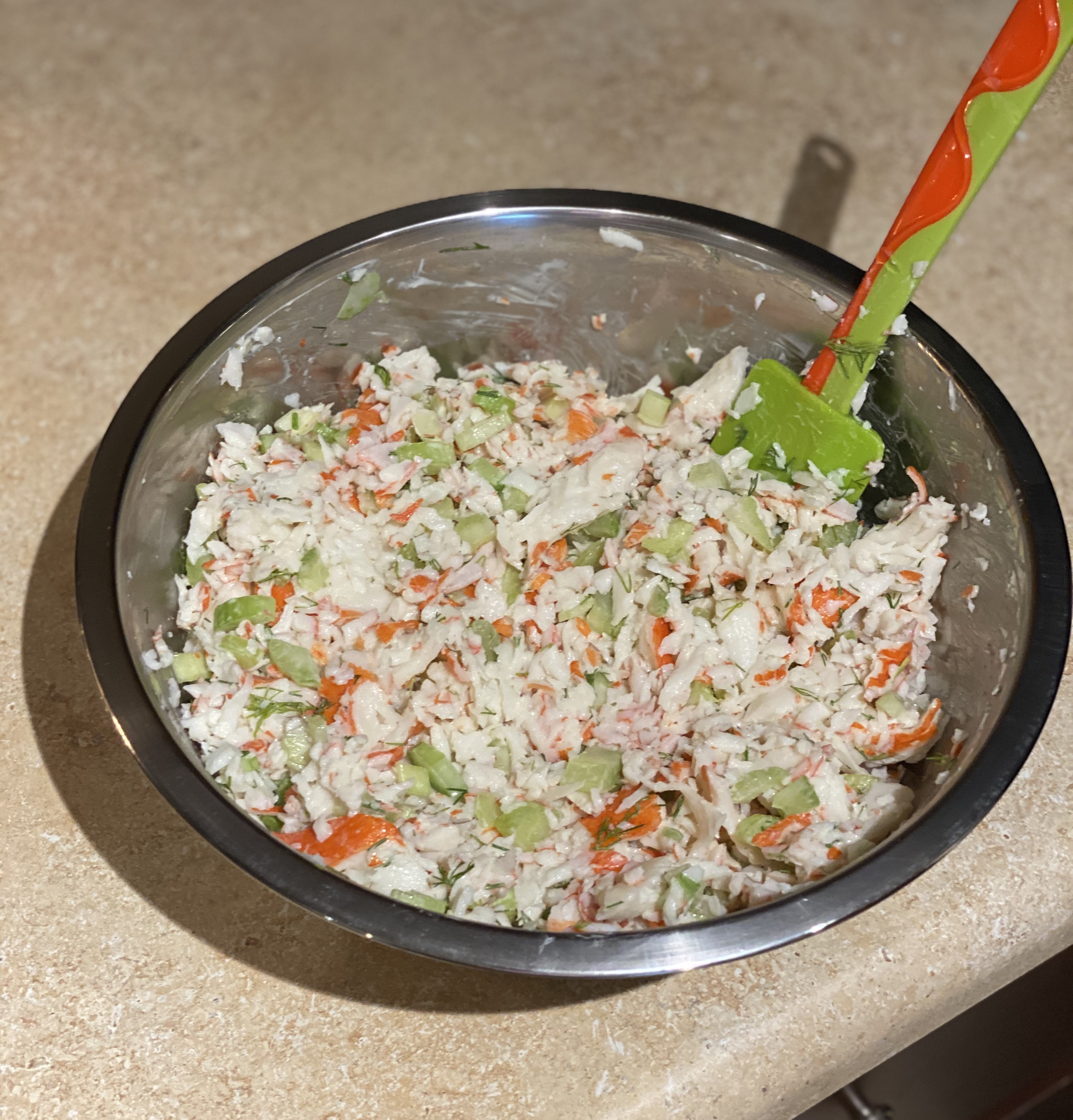 Crab salad easy 