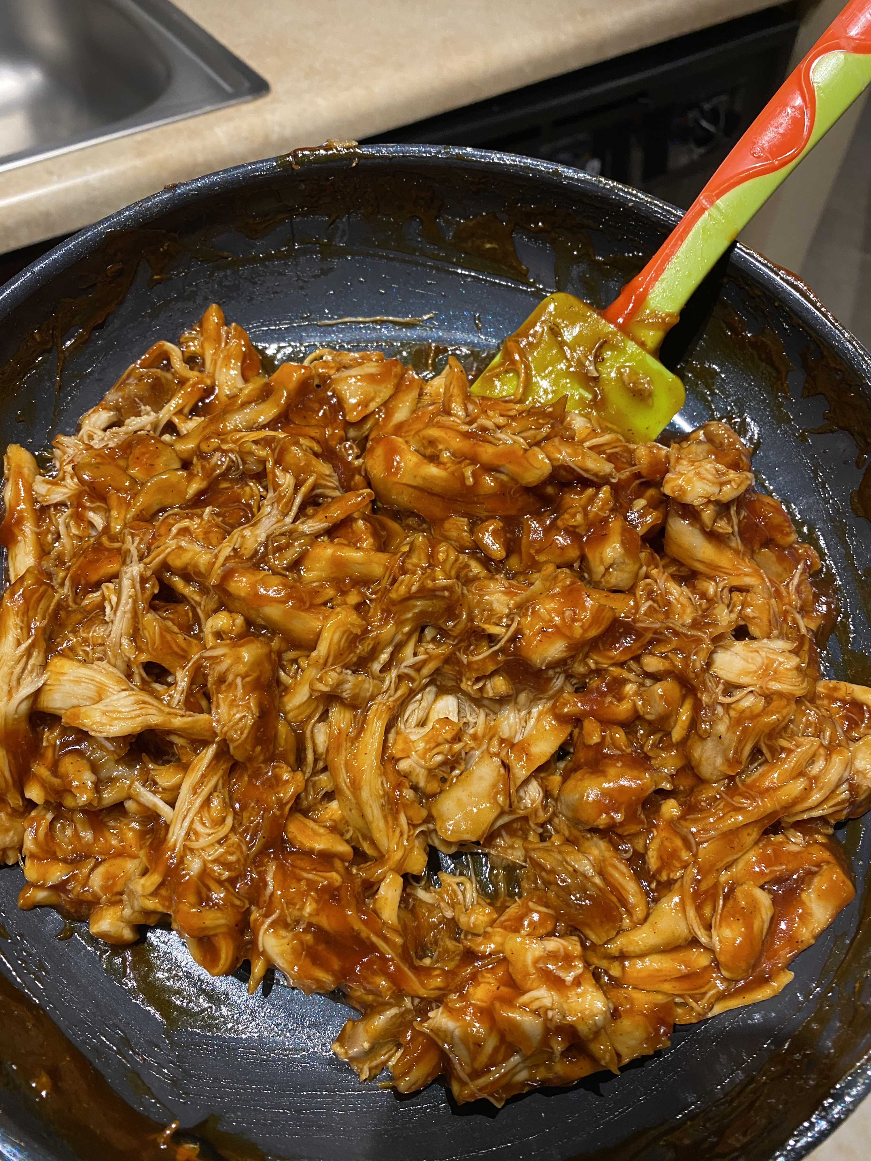 Shredded bbq chicken recipe