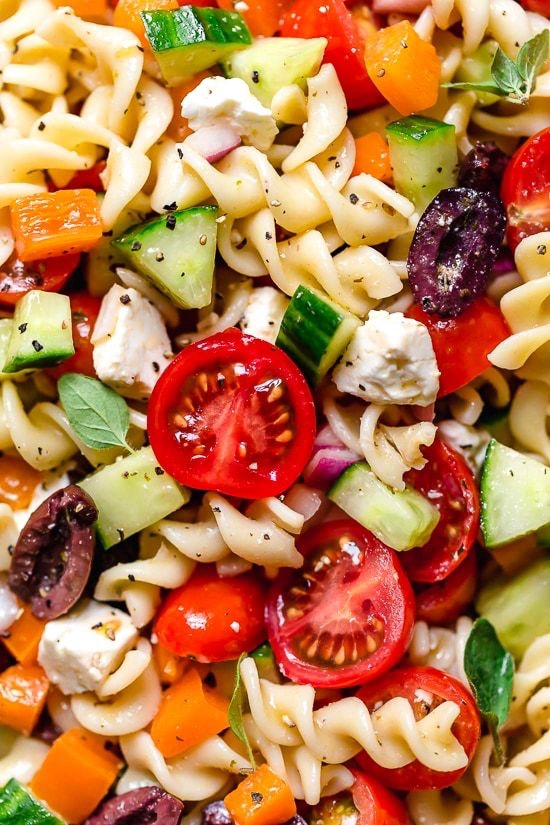 Greek pasta salad recipe